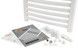 Полотенцесушитель водяной QTAP Dias (WHI) P15 800x500 HY белый - QTDIASWHIP15800500HY - 9