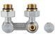 Кран (вентиль) кутовий двотрубний для радіаторів Icma 1/2"х3/4" №884 82884AD06 - 82884AD06 - 1