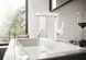Смеситель для раковины HANSGROHE Finoris 230 2jet выдвижной излив Matt White 76063700 белый матовый с д/к push-open - 76063700 - 3