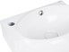 Раковина Qtap Leo 430x280x145 White с донным клапаном QT11115011LW - QT11115011LW - 4
