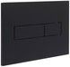 Клавіша змиву Qtap Standard 152x236x28 мм, Matt Black, лінійна QTSTD164BLM49473 - QTSTD164BLM49473 - 3