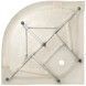 Гидробокс Lidz Tani SBM90x90.SAT.LOW.FR низкий поддон, стекло Frost 4 мм, стенки WHI LTSBM9090SATLOWFR - LTSBM9090SATLOWFR - 12
