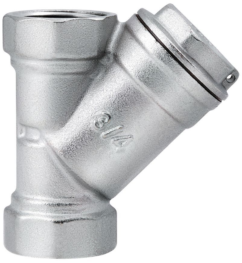 Фильтр косой грубой очистки SD FORTE 3/4" латунь SF124NW20 никель - SF124NW20