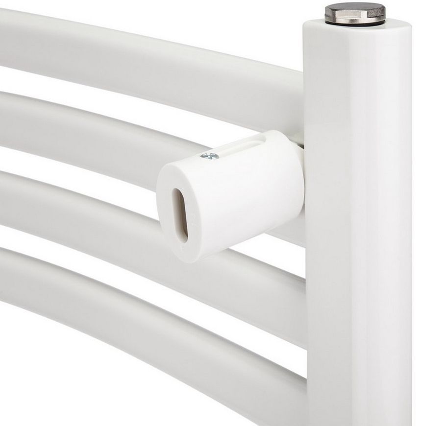 Полотенцесушитель водяной QTAP Dias (WHI) P15 800x500 HY белый - QTDIASWHIP15800500HY