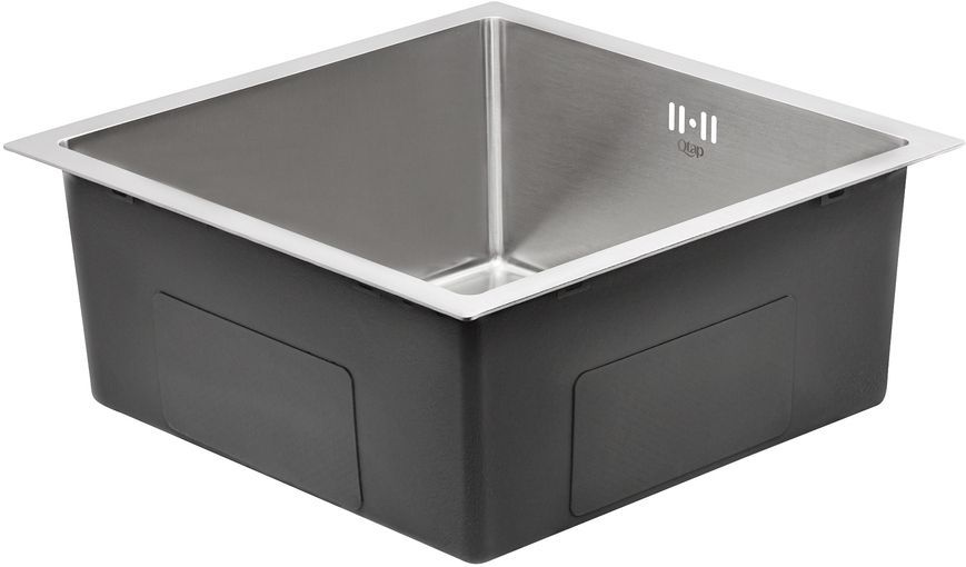 Кухонна мийка інтегрована QTAP D4645 2,7/1,0 мм Satin - QTD464510