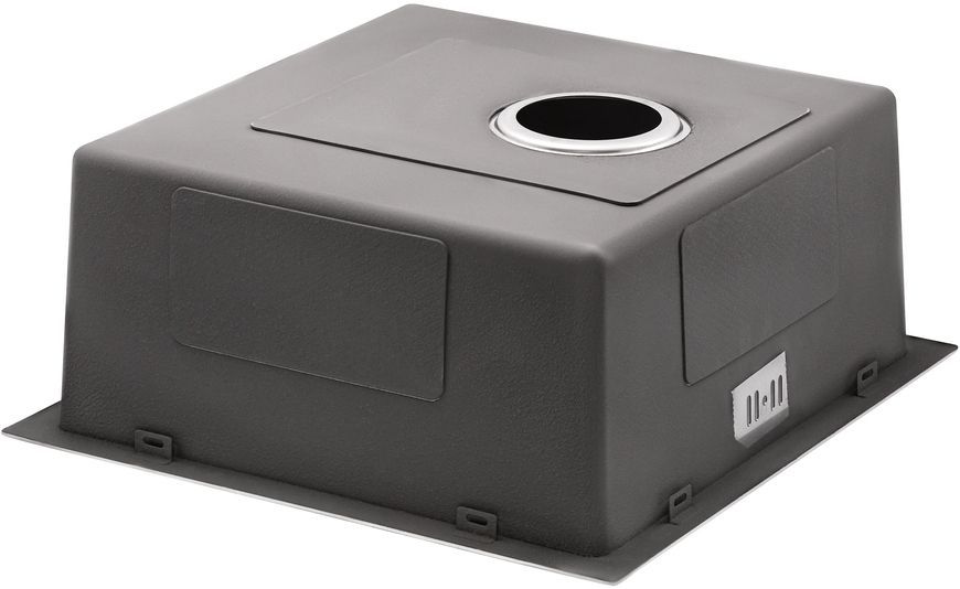 Кухонна мийка інтегрована QTAP D4645 2,7/1,0 мм Satin - QTD464510
