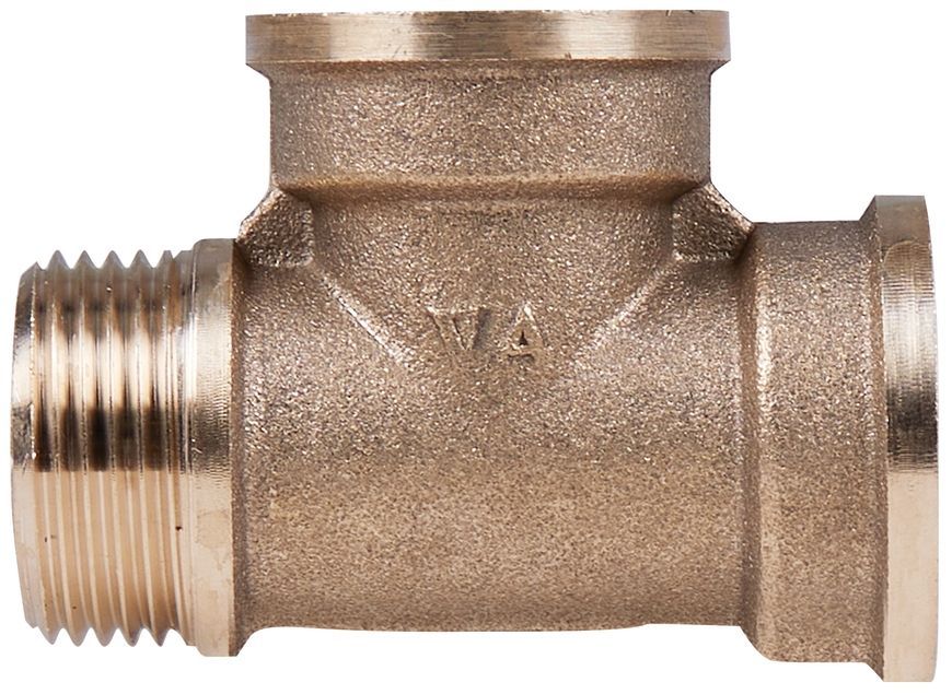 Трійник латунний SD Plus 3/4"ВРх3/4"ВРх3/4"ЗР рівнопрохідний SD41320