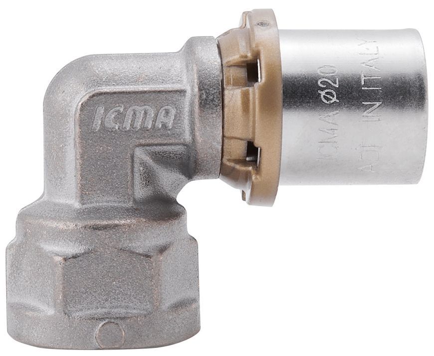 Кутик прес-фітинг ICMA 20х1/2" ВР №405 81405ADBQ06 - 81405ADBQ06