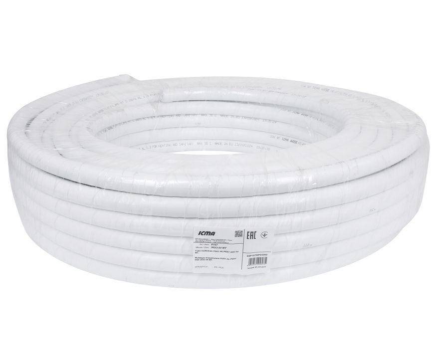 Труба металлопластиковая PERT-AL-PERT Icma 26x3 мм, 50 м, 5 слоев №P199 88P197GP05099 - 88P197GP05099
