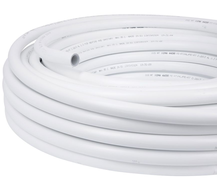 Труба металлопластиковая PERT-AL-PERT Icma 26x3 мм, 50 м, 5 слоев №P199 88P197GP05099 - 88P197GP05099