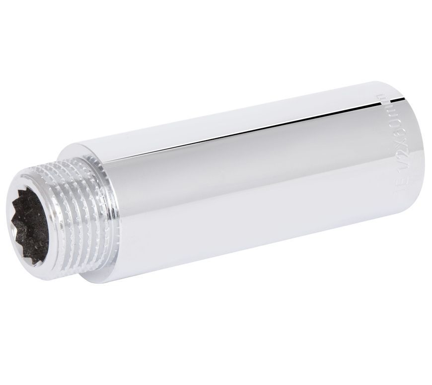Подовжувач латунний хромований Thermo Alliance Forte 1/2" ВРх1/2" ЗР, 60 мм TAF1301560