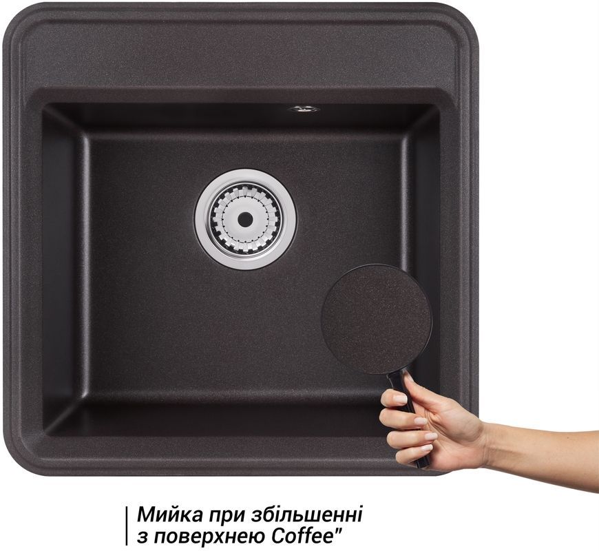 Кухонная мойка QTAP CS 5151 Coffee (QTCS5151COF) - QTCS5151COF