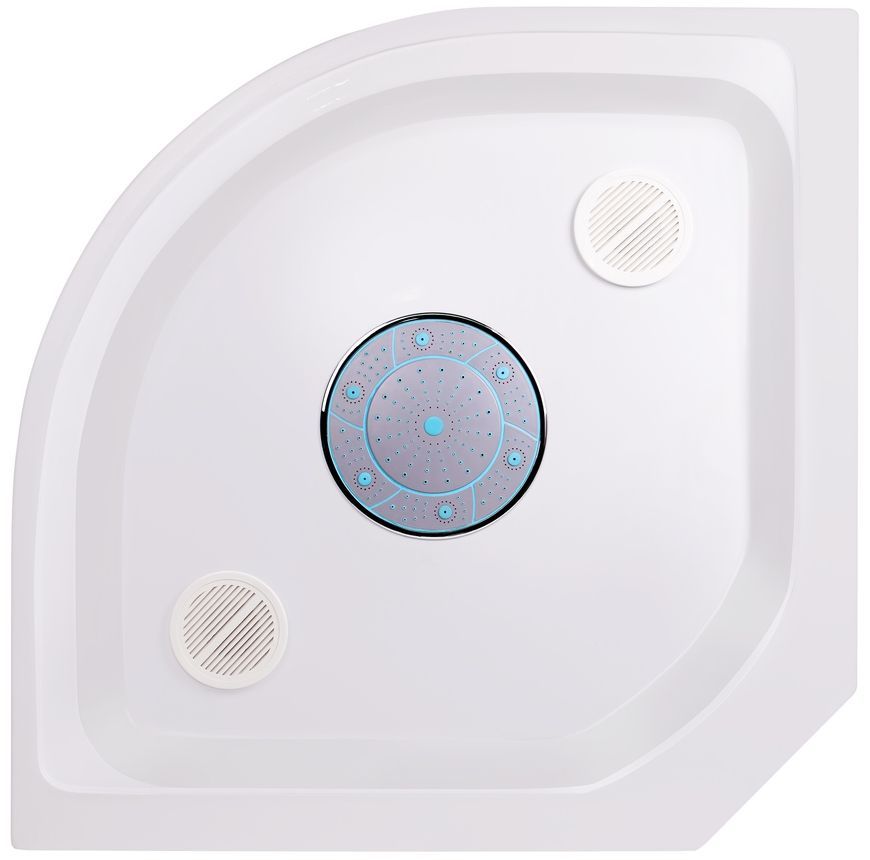 Гидробокс Lidz Tani SBM90x90.SAT.LOW.FR низкий поддон, стекло Frost 4 мм, стенки WHI LTSBM9090SATLOWFR - LTSBM9090SATLOWFR