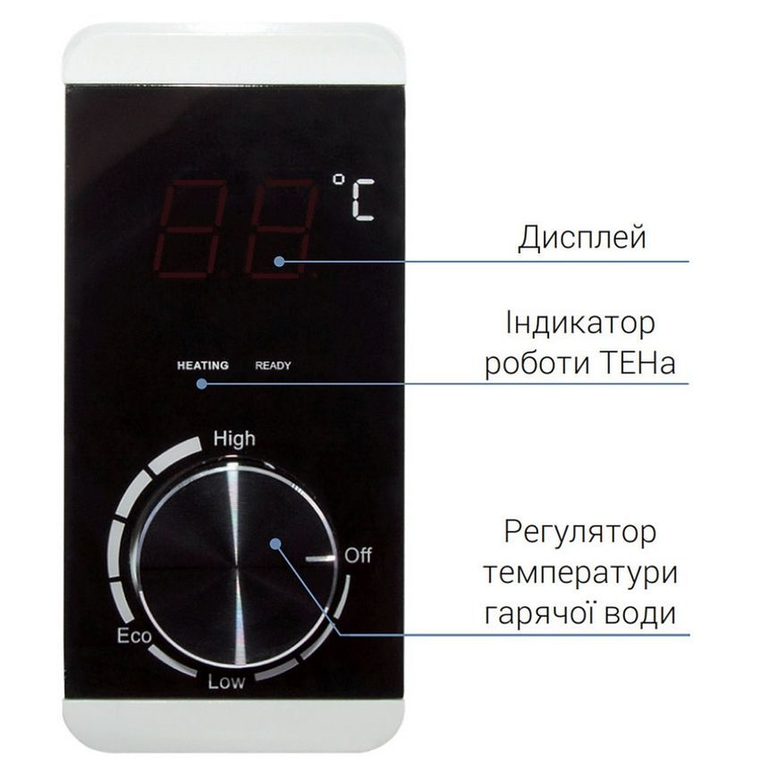 Водонагреватель электрический THERMO ALLIANCE 100 л вертикальный, сухой ТЭН 2,0 кВт D100V20J3DK - D100V20J3DK