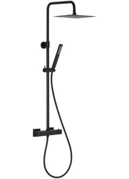 Душевая система KFA ARMATURA LOGON PREMIUM BLACK с термостатическим смесителем (5746-920-81) - 5746-920-81