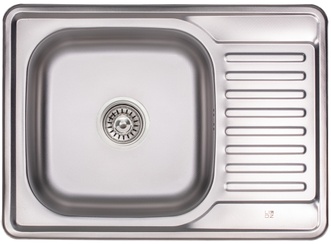 Кухонна мийка Lidz 6950 Micro Decor 0,8 мм LIDZ6950MDEC - LIDZ6950MDEC