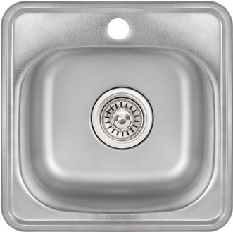 Кухонна мийка LIDZ 3838 Satin 0,6 мм (160)