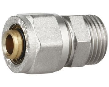Муфта обтискна Thermo Alliance Forte 16х1/2" ЗР перехідна пряма розбірна латунь SF172W1615