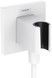 Шлангове підключення з тримачем HANSGROHE FixFit E Matt White 26889700 білий матовий - 26889700 - 1