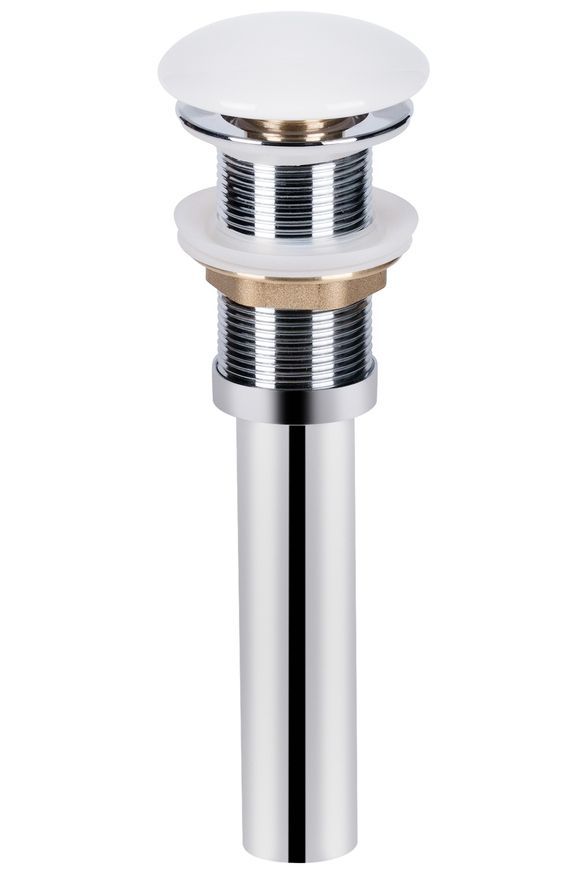 Раковина-чаша QTAP Tern 475х370х140 White с донным клапаном QT17112074W - QT17112074W