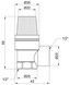 Запобіжний клапан Thermo Alliance Standart 1/2" ВР 2,0 бар латунь SD2442 - SD2442 - 2