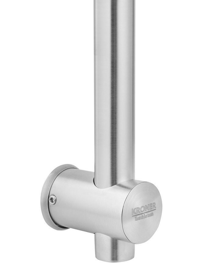 Штанга для душу Kroner KRP Edelstahl Klassisch-ESG230 650 мм нержавіюча сталь CV022984 - Klassisch-ESG230