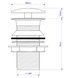 Злив для умивальника McALPINE DWU60-CB хром 1 1/4" без перелива - DWU60-CB - 2