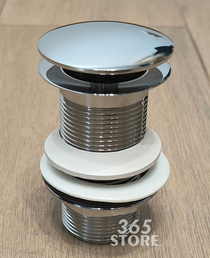 Злив для умивальника McALPINE DWU60-CB хром 1 1/4" без перелива - DWU60-CB