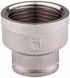 Муфта латунна SD Forte 1 1/4"х1" редукційна нікельована SF3573225