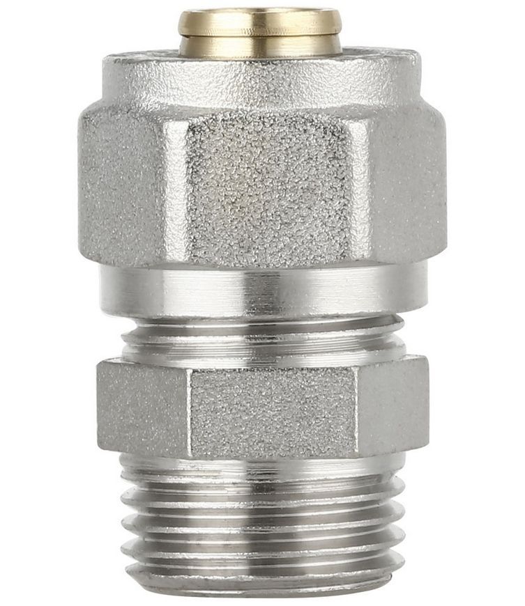 Муфта обтискна Thermo Alliance Forte 16х1/2" ЗР перехідна пряма розбірна латунь SF172W1615