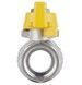 Кран кульовий Thermo Alliance Forte 1/2" ВР для газа (метелик) PN40 латунь SF602G15