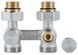 Кран (вентиль) прямой двухтрубный для радиаторов Icma 1/2"х3/4" №897 82897AD06 - 82897AD06 - 1