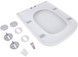 Сиденье для унитаза QTAP (Aries) с микролифтом Slim QT99HXU15W - QT99HXU15W - 5