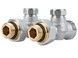 Кран (вентиль) прямой двухтрубный для радиаторов Icma 1/2"х3/4" №897 82897AD06 - 82897AD06 - 3
