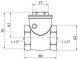 Пелюстковий зворотний клапан Karro 1 1/2" ВР KR107/5 латунний CV012049 - KR107/5 - 2