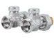 Кран (вентиль) прямой двухтрубный для радиаторов Icma 1/2"х3/4" №897 82897AD06 - 82897AD06 - 4