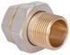 Сгон латунный "Американка" Thermo Alliance Base прямой 1"НРх1"ВР никелированный SD190W25