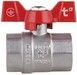 Кран кульовий Thermo Alliance Standart 1" ВР прямий, латунь, PN40, метелик SD602NW25PN40 - SD602NW25PN40 - 5
