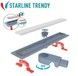 Трап VALTEMO Starline Trendy с монтажом под плитку и комбинированным затвором 600 мм - VLD-563320 - 3