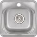 Кухонна мийка LIDZ 3838 Satin 0,6 мм (160) - LIDZ3838POL06 - 1