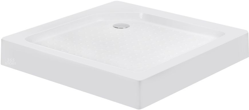 Душевая кабина LIDZ WAWEL 90x90, низкий, стекло прозр. 4 мм - LWASC9090SATLOWTR