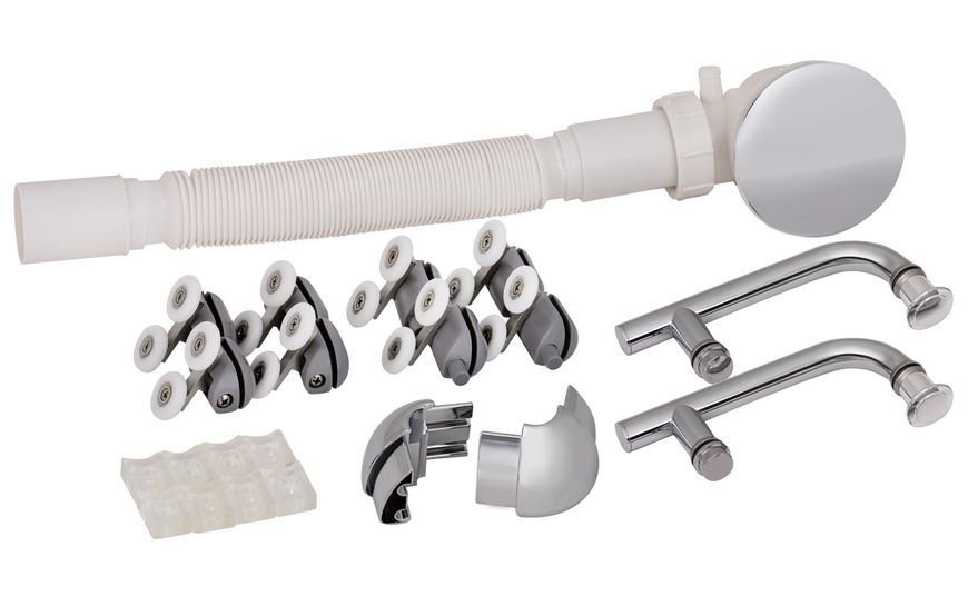 Душова кабіна LIDZ WAWEL 100x80, низький, скло прозоре 5 мм - LWASC10080SATLOWTR