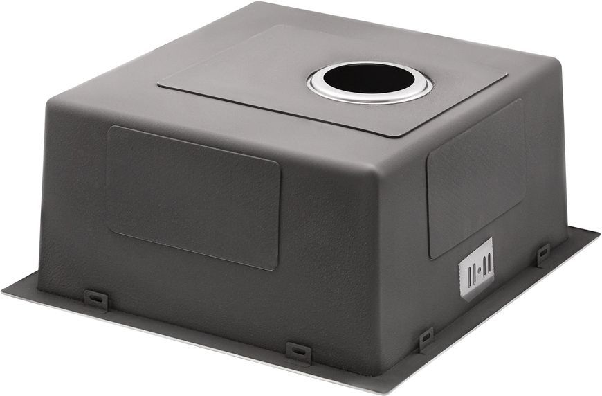 Кухонная мойка интегрированная QTAP D4843 2,7/1,0 мм Satin - QTD484310