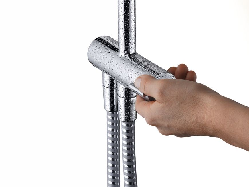 Душова система HANSGROHE Vernis Shape Showerpipe 230 1jet Reno хром 26282000 - 26282000