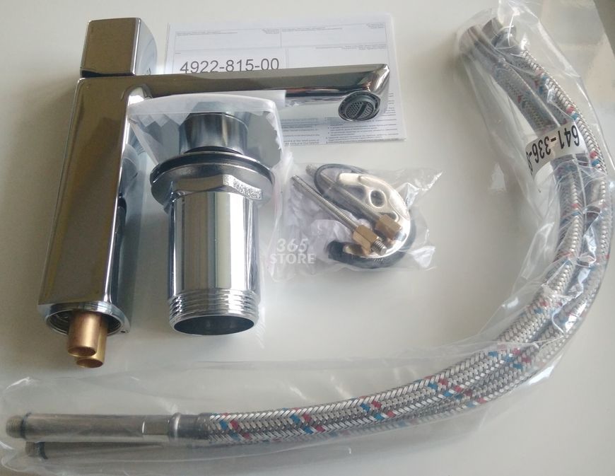 Змішувач для умивальника KFA ARMATURA MORGANIT 4922-815-00 + click clack - 4922-815-00