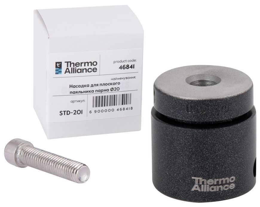 Насадка для плоского паяльника Thermo Alliance парная &Oslash;20 мм STD-201 - STD-201