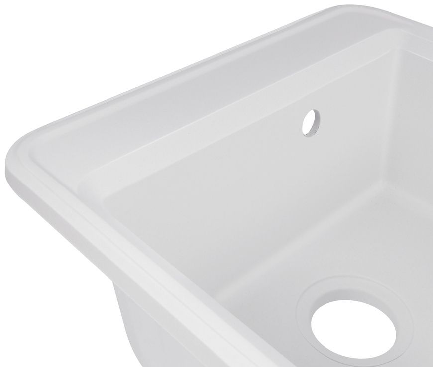 Кухонна мийка QTAP CS 5151 White (QTCS5151WHI) - QTCS5151WHI