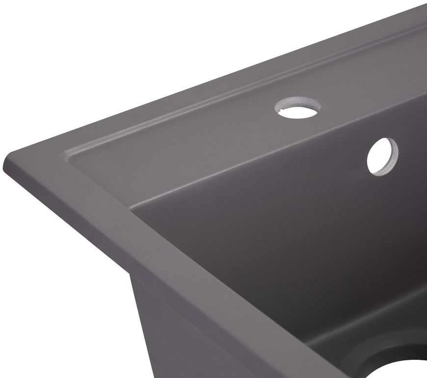 Кухонная мойка QTAP CS 5046 Grey (QT5046GRE471) - QT5046GRE471