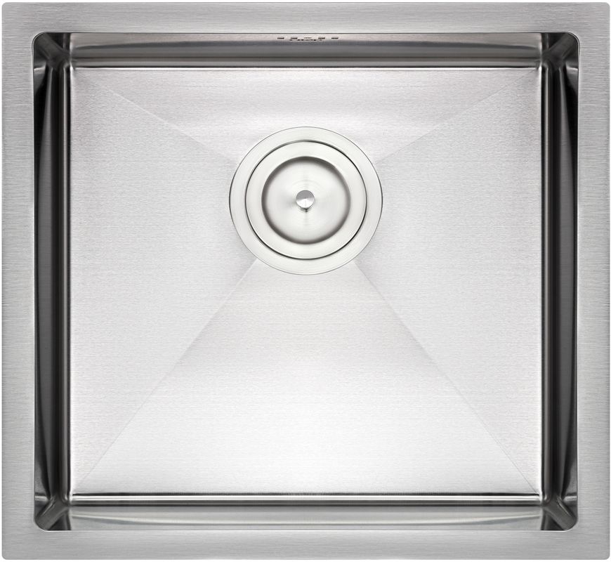 Кухонна мийка інтегрована QTAP D4843 2,7/1,0 мм Satin - QTD484310