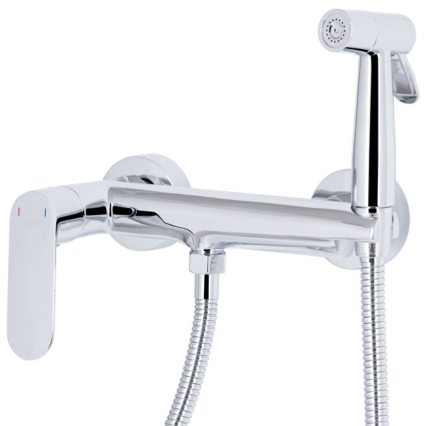 Набір для гігієнічного душу Qtap Evia Chrome (k30) QTEVI262CRM47582 - QTEVI262CRM47582